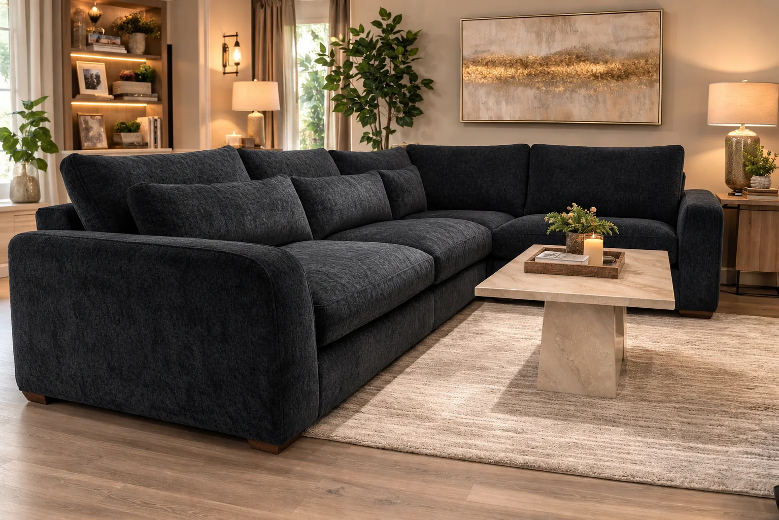 BESPOKE CORNER SOFAS
